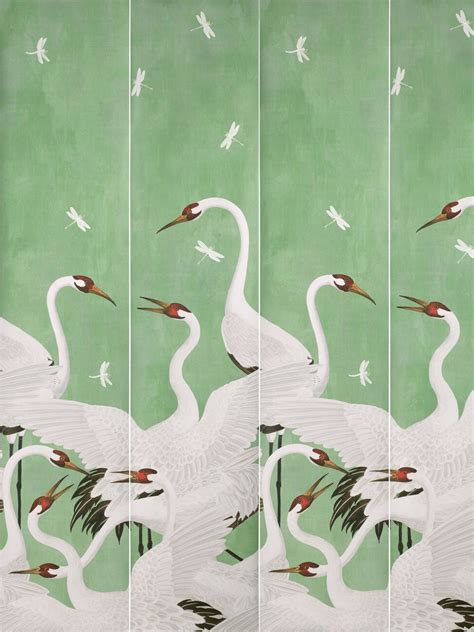 gucci green heron wallpaper|designer wallpaper with snakeskin background.